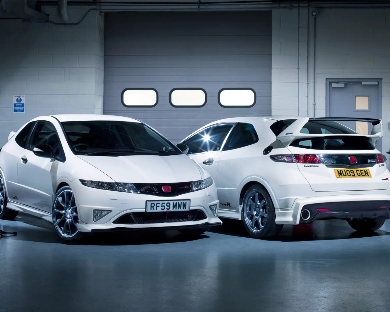 гараж, honda, mugen, type-r, civic