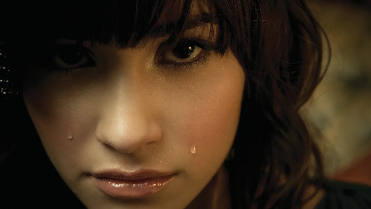 грусть, слёзы, demi lovato