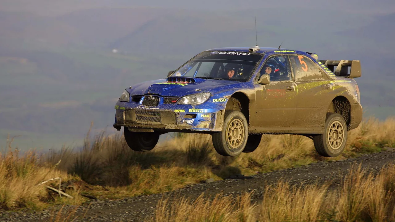 трава, грязь, субару, impreza, импреза, rally, полёт, дорога, ралли, subaru