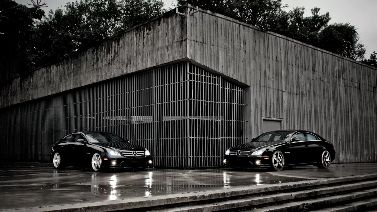 mercedes benz, два, диски, мерс, tuning, cls