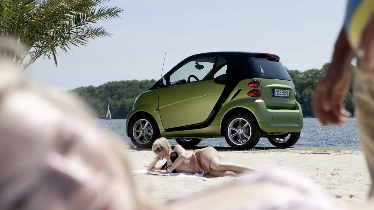fortwo, green, and, babe