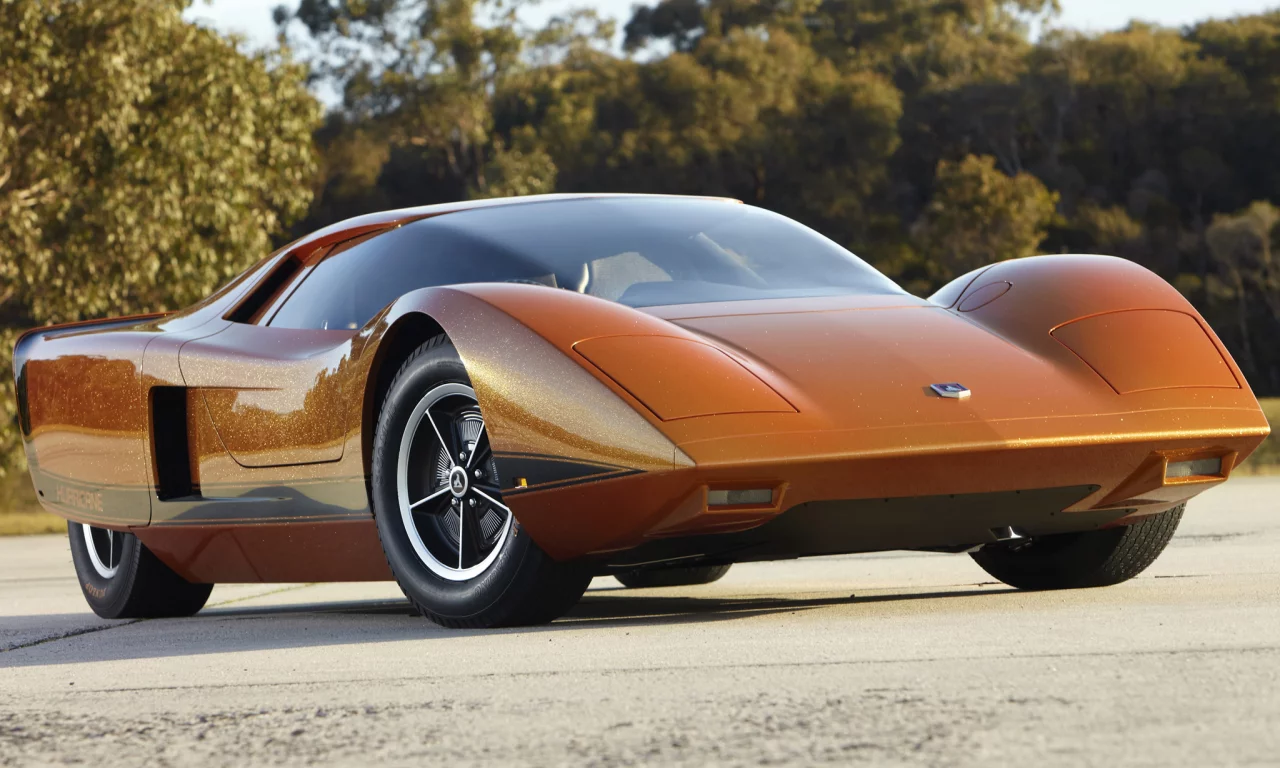 необычный, 1969, concept car, holden, передок, ураган, hurricane, концепт, хюрекен, холден, ораньжевый