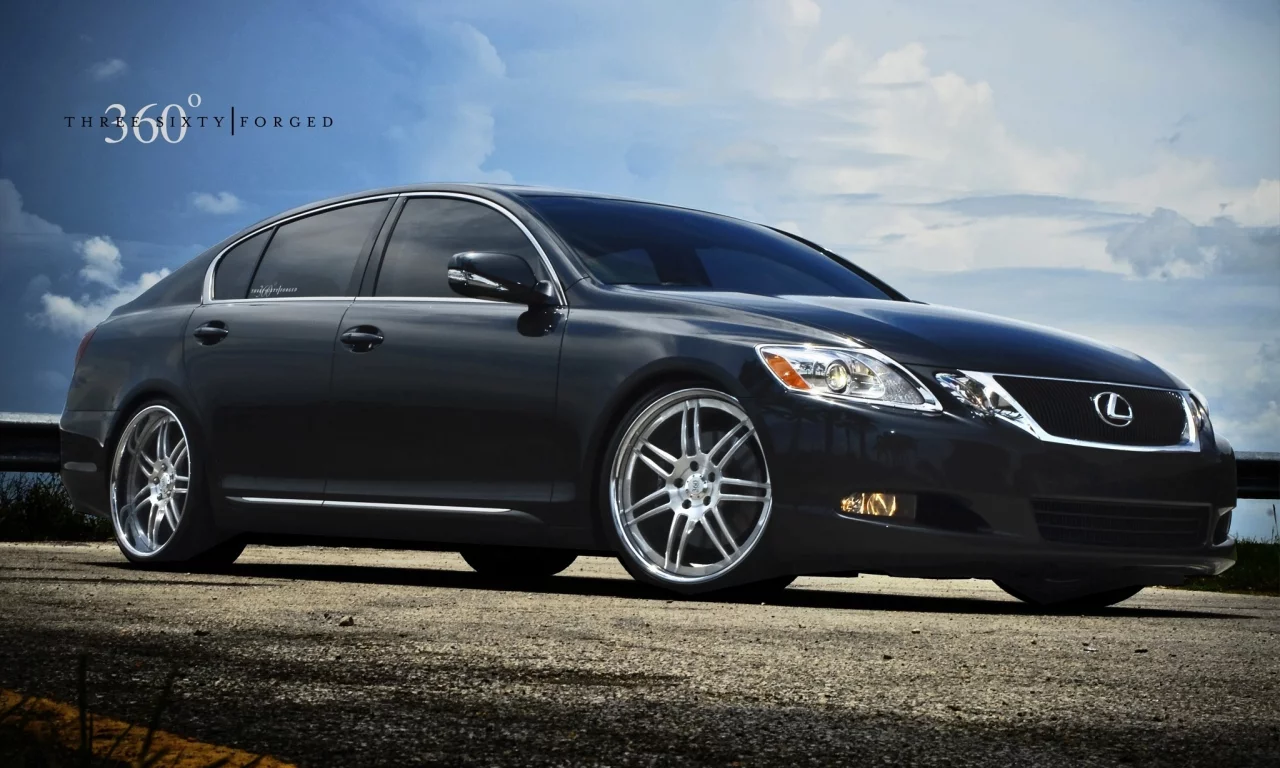 чёрный, black, gs, 360 three sixty forged, lexus