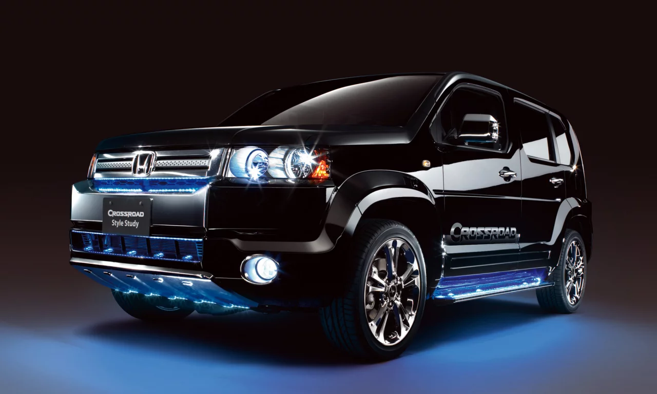crossroad, (rt), honda, modulo, concept, style, study