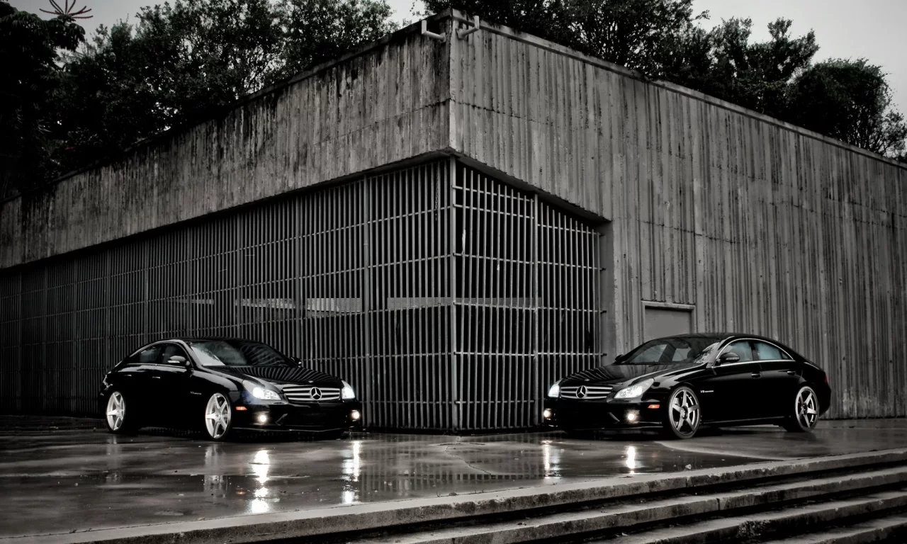 mercedes benz, два, диски, мерс, tuning, cls