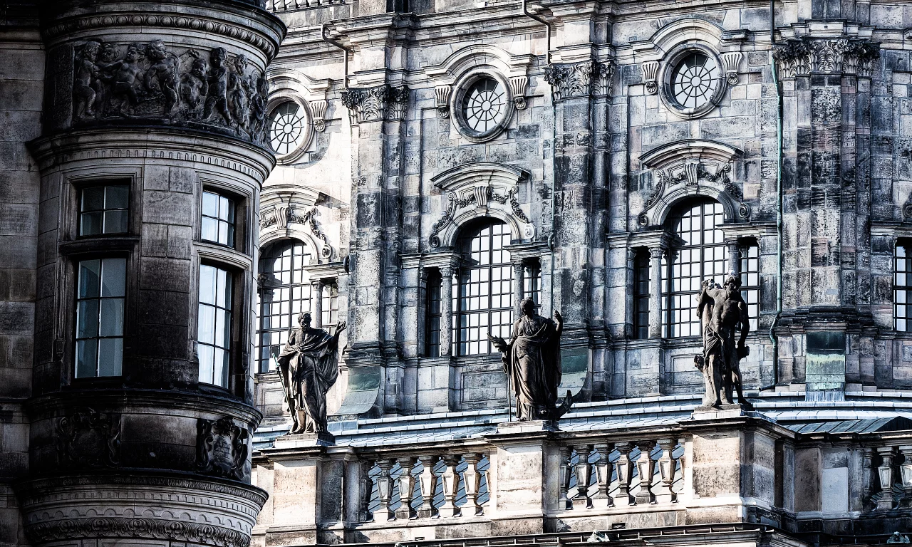hofkirche, dresden, архитектура
