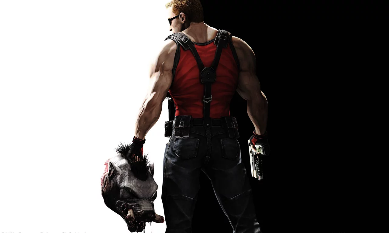 голова, duke nukem forever, дюк