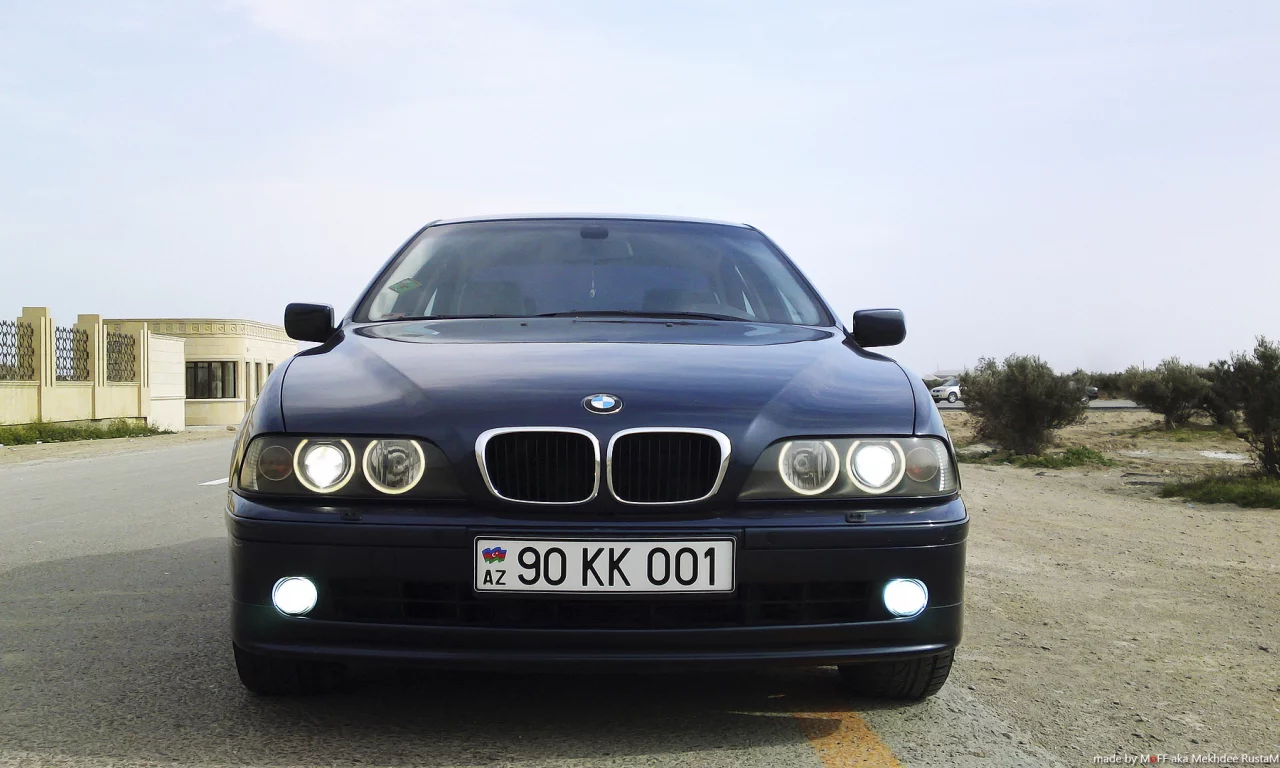 bmw, ксенон, e39, angel eyes, 525i, 2002, xenon