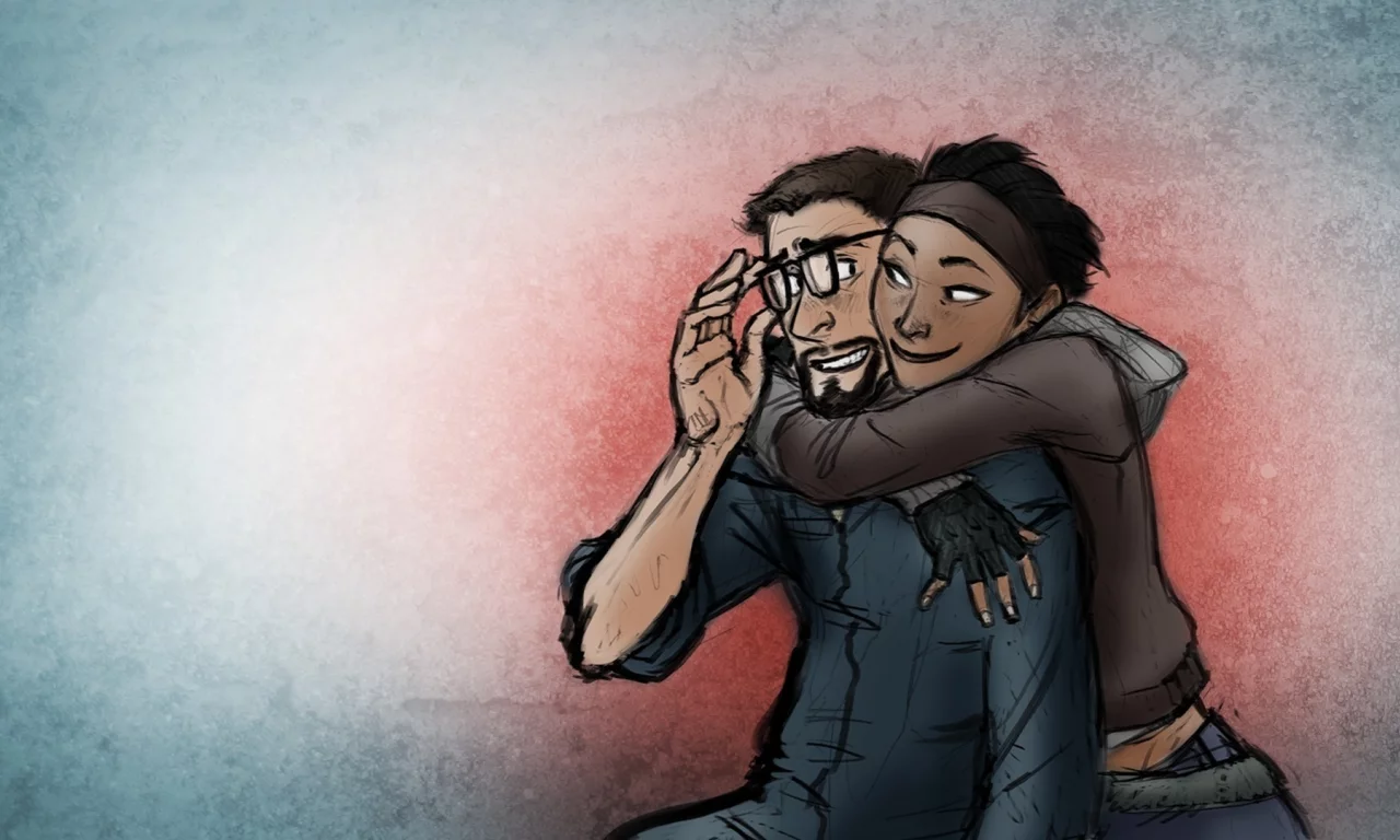 gordon freeman, hl2, alyx vance, half-life 2