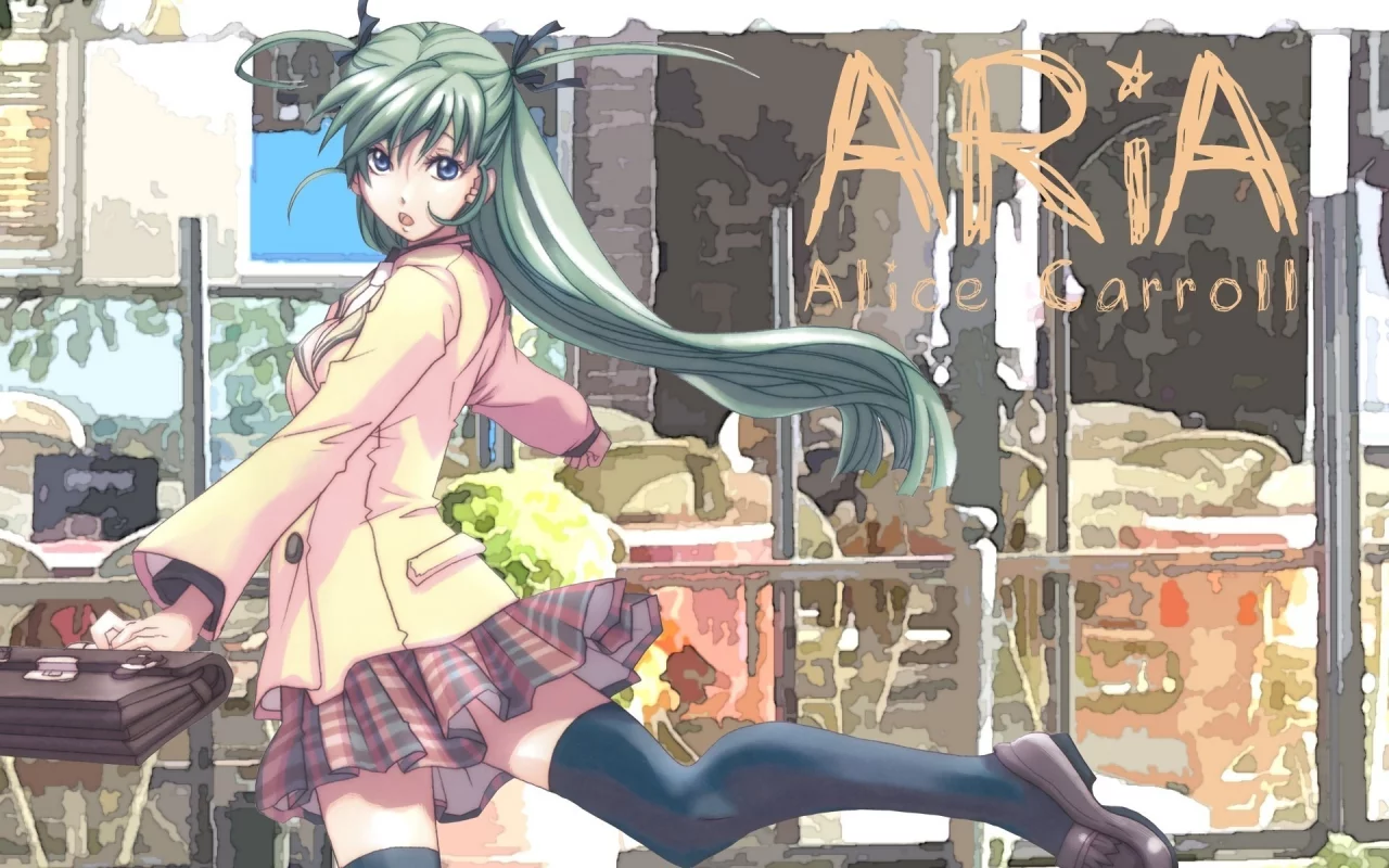 alice carroll, девушки, движение, aria