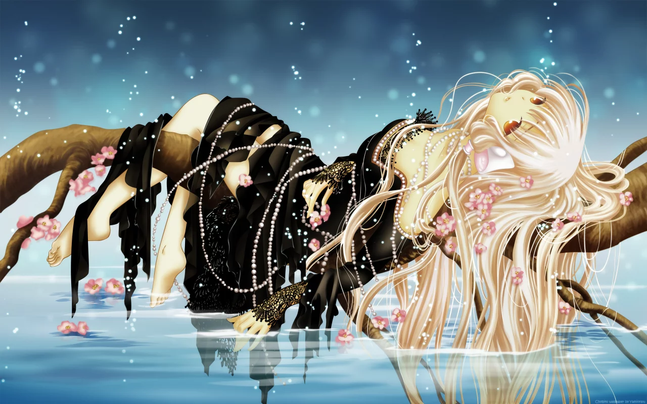 chii, chobits, clamp