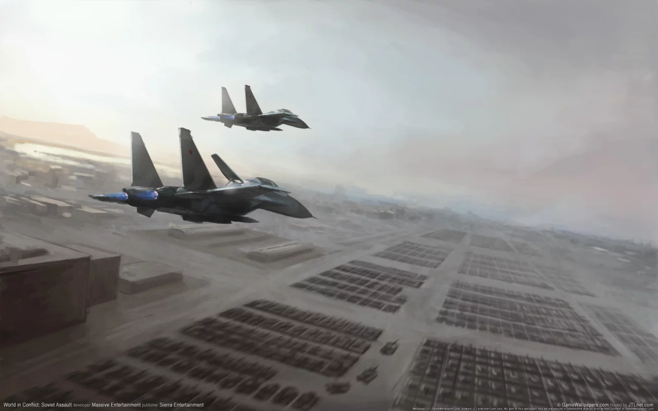 армия, танки, авиация, world in conflict, soviet assault