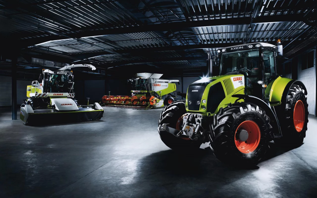 трактор, комбайн, axion, claas