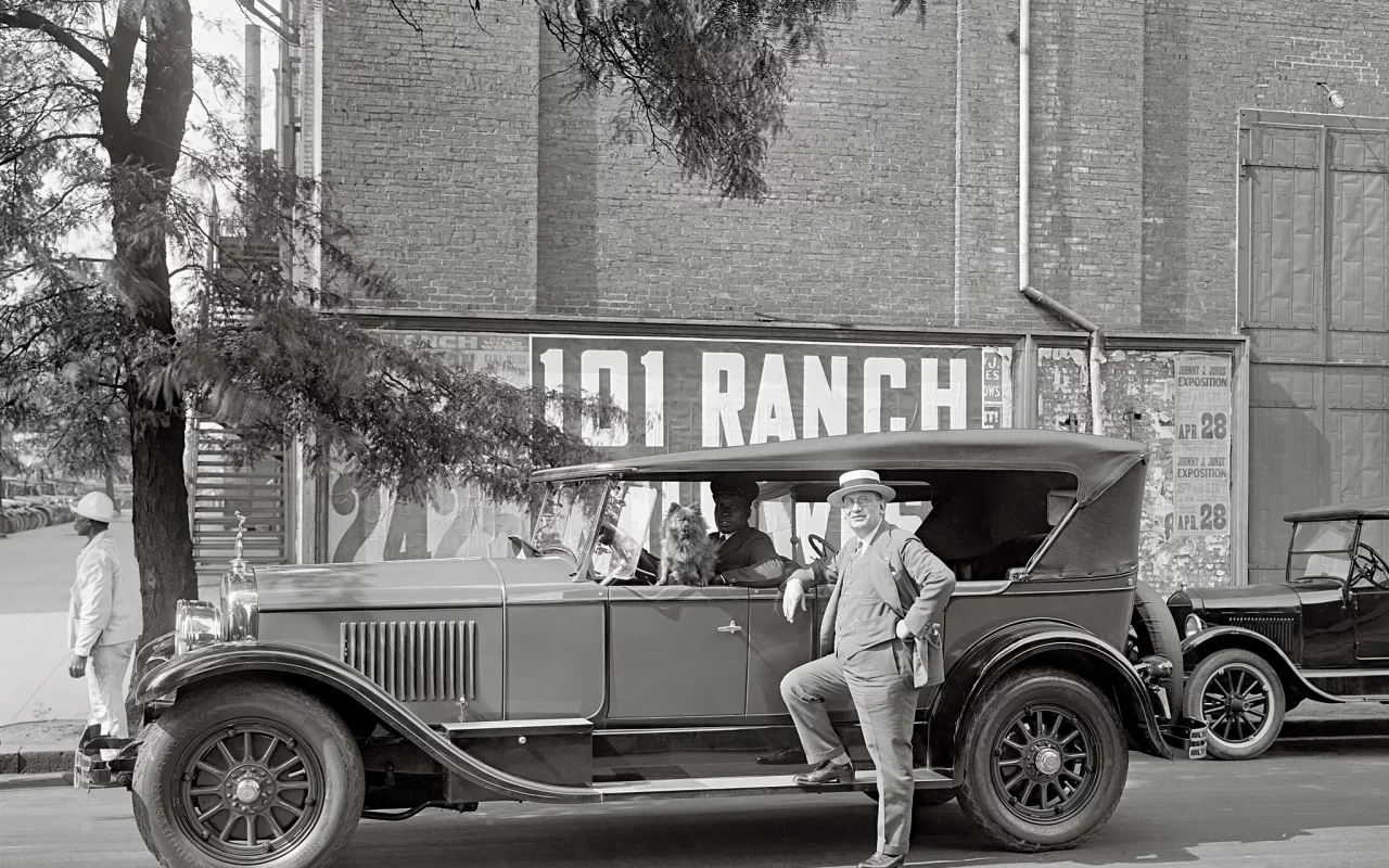 custom phaeton, cadillac, v8, чёрнобелое, 314, 1926-28, америка, ретро