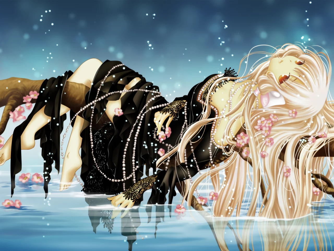 chii, chobits, clamp