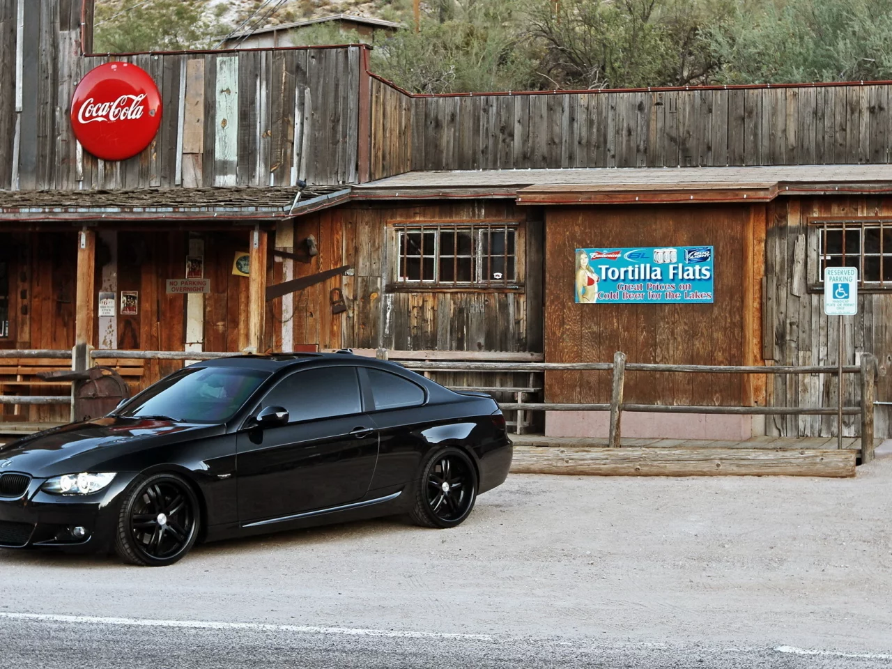 дорога, черный, 3 series, тюнинг, bmw, бмв, купе, салун