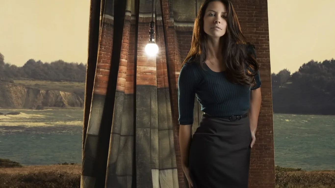 evangeline lilly, lost, брюнетка