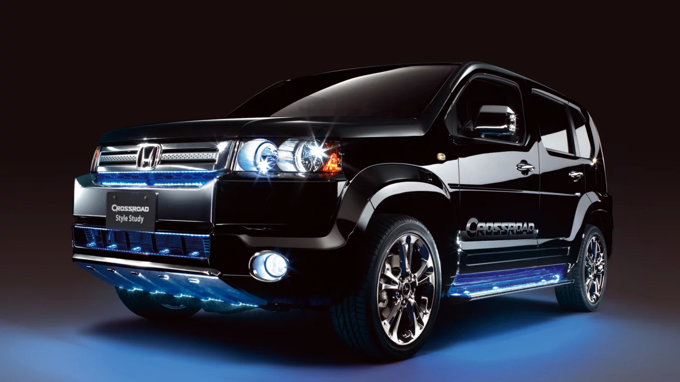 crossroad, (rt), honda, modulo, concept, style, study