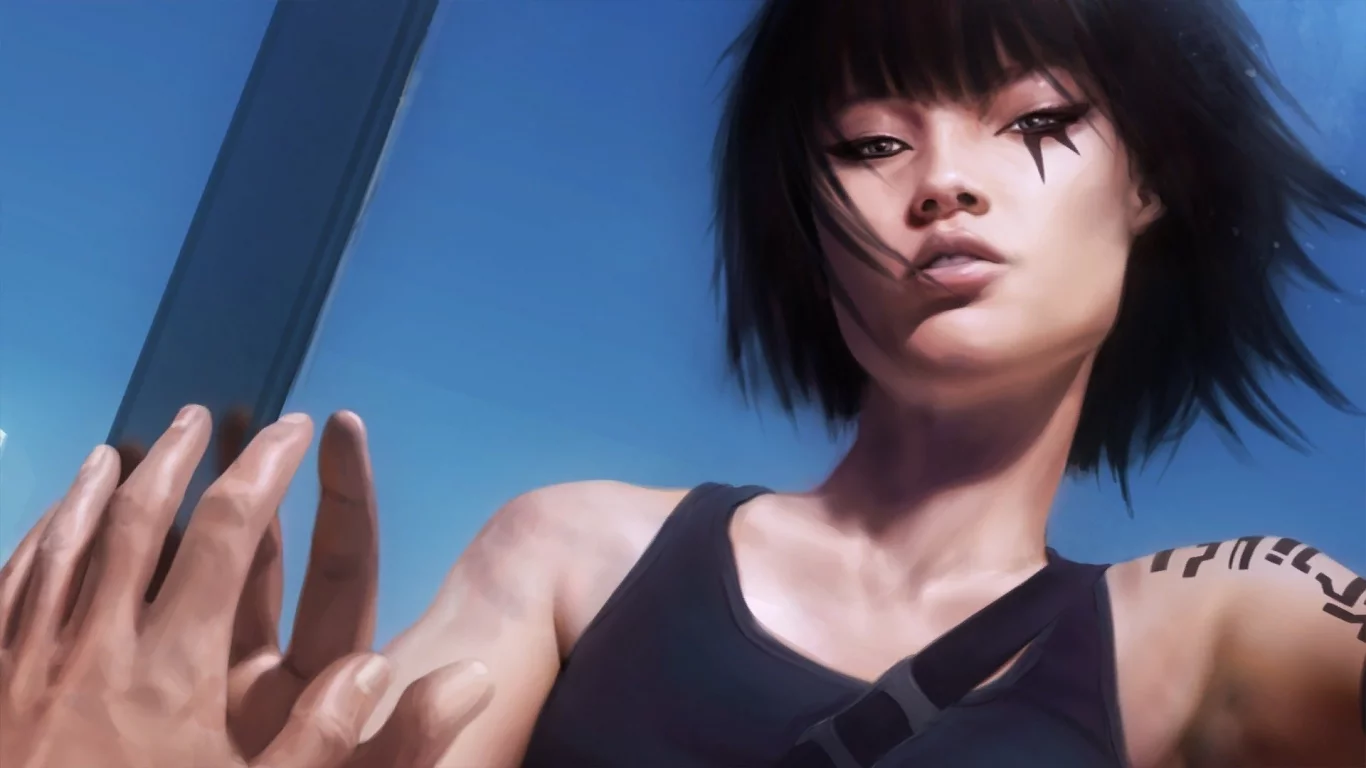 mirrors edge, паркур, фейт, игра, героиня