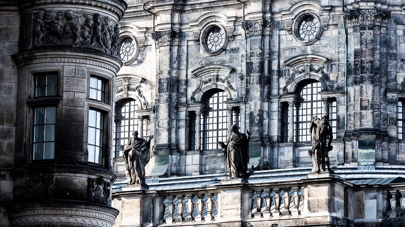 hofkirche, dresden, архитектура
