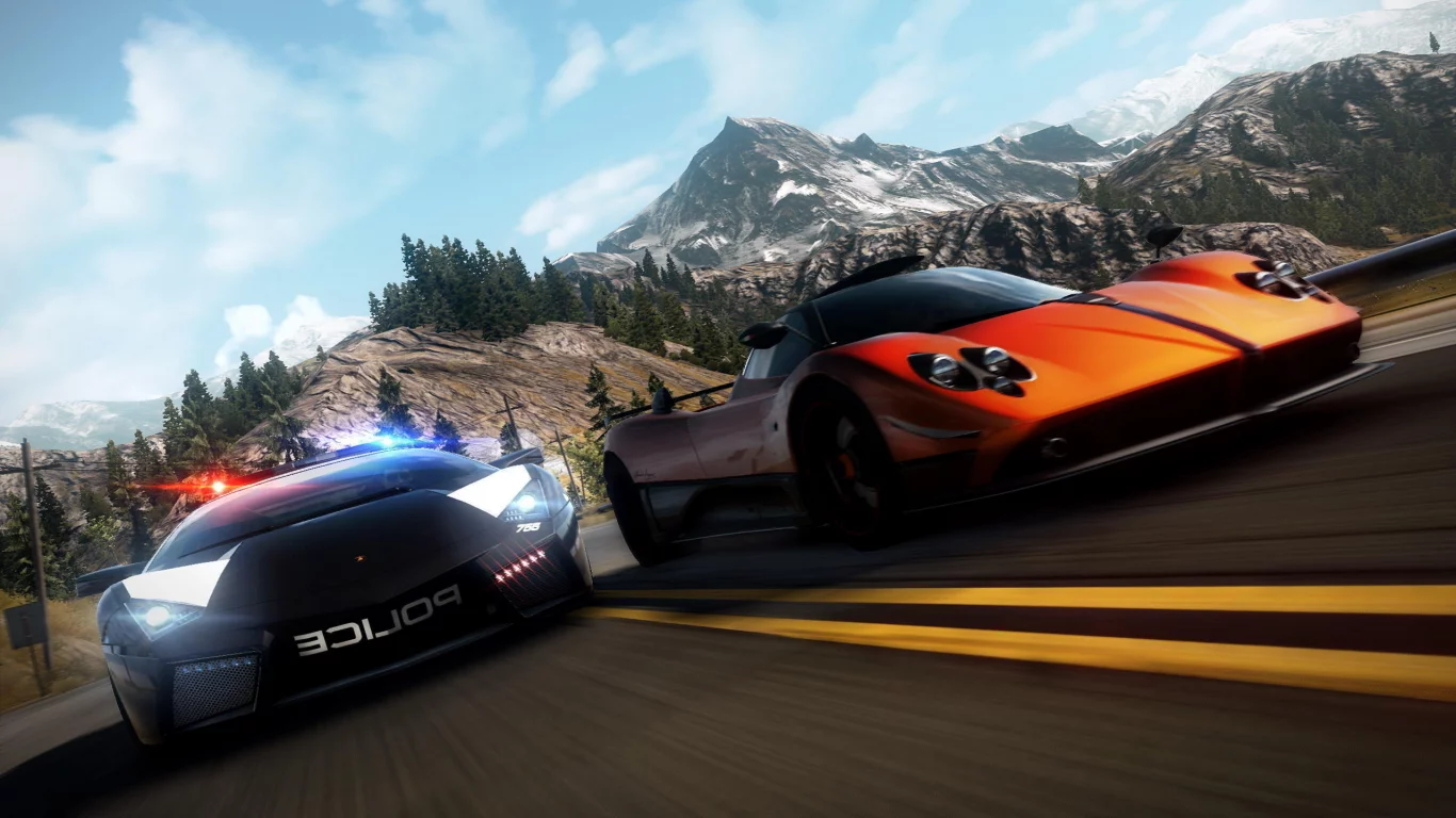 гонка, игра, hot pursuit, nfs, 2010