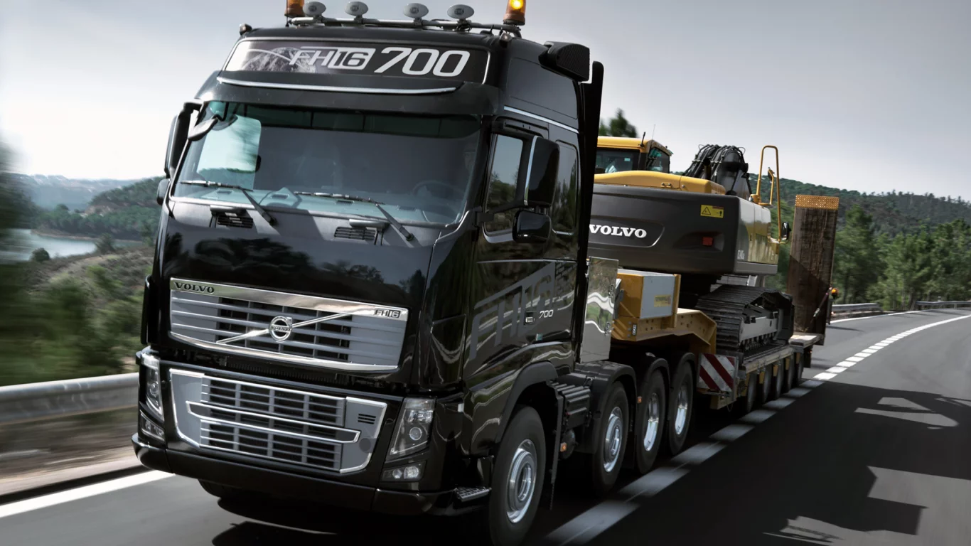 трактор, fh16, 700, volvo, дорога, грузовик