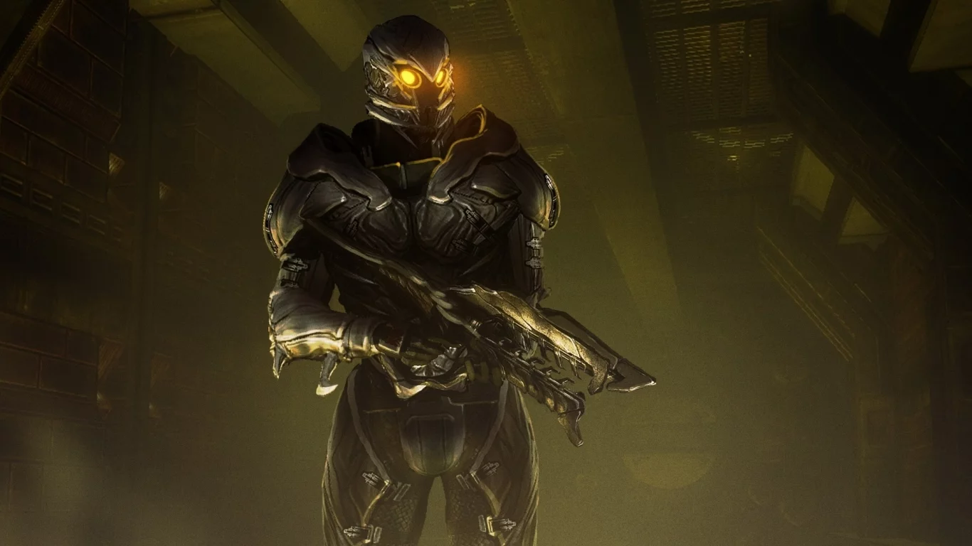 глаза, пушка, костюм, mass effect 2, шепард, коллекцеонер