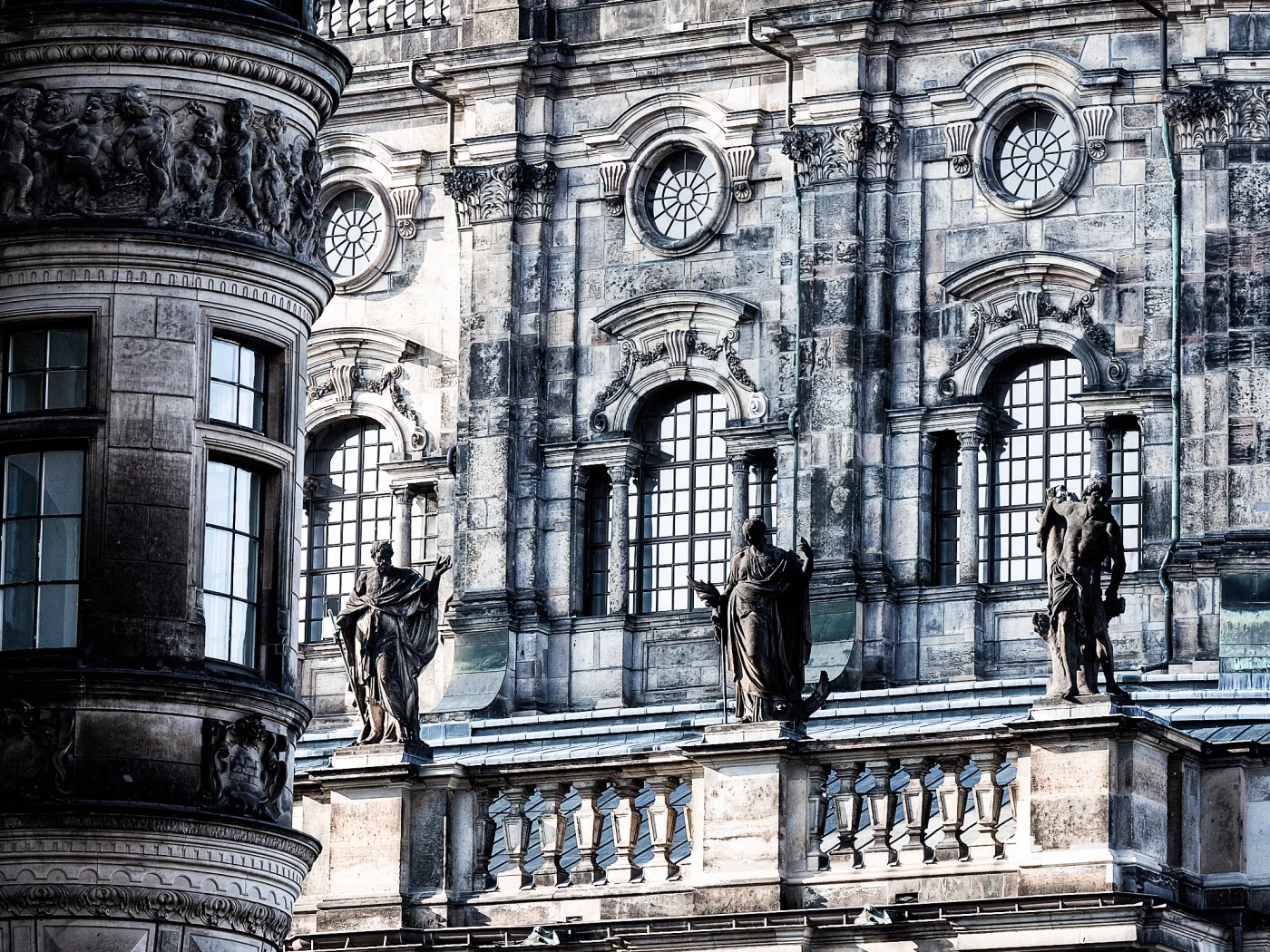 hofkirche, dresden, архитектура