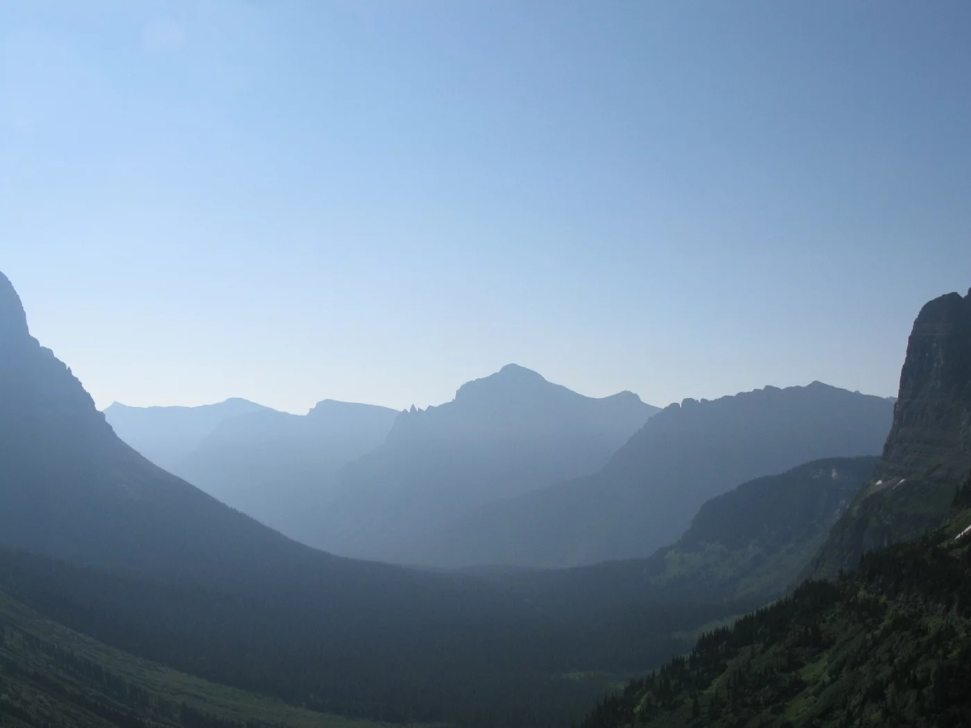 glacier national park, пейзажи, вид, горы, места, леса, фото, деревья