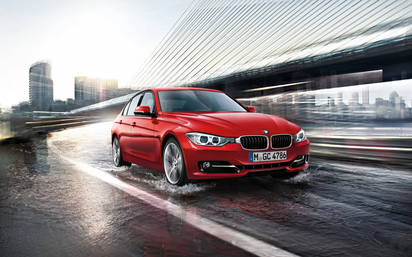 седан, 2012, трешка, bmw, бмв, 3 series, вода