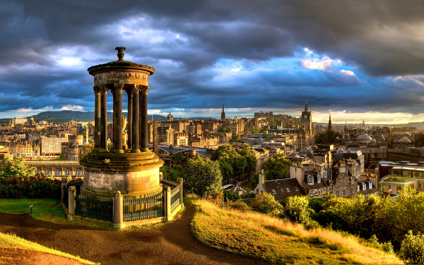 edinburgh, calton, hill