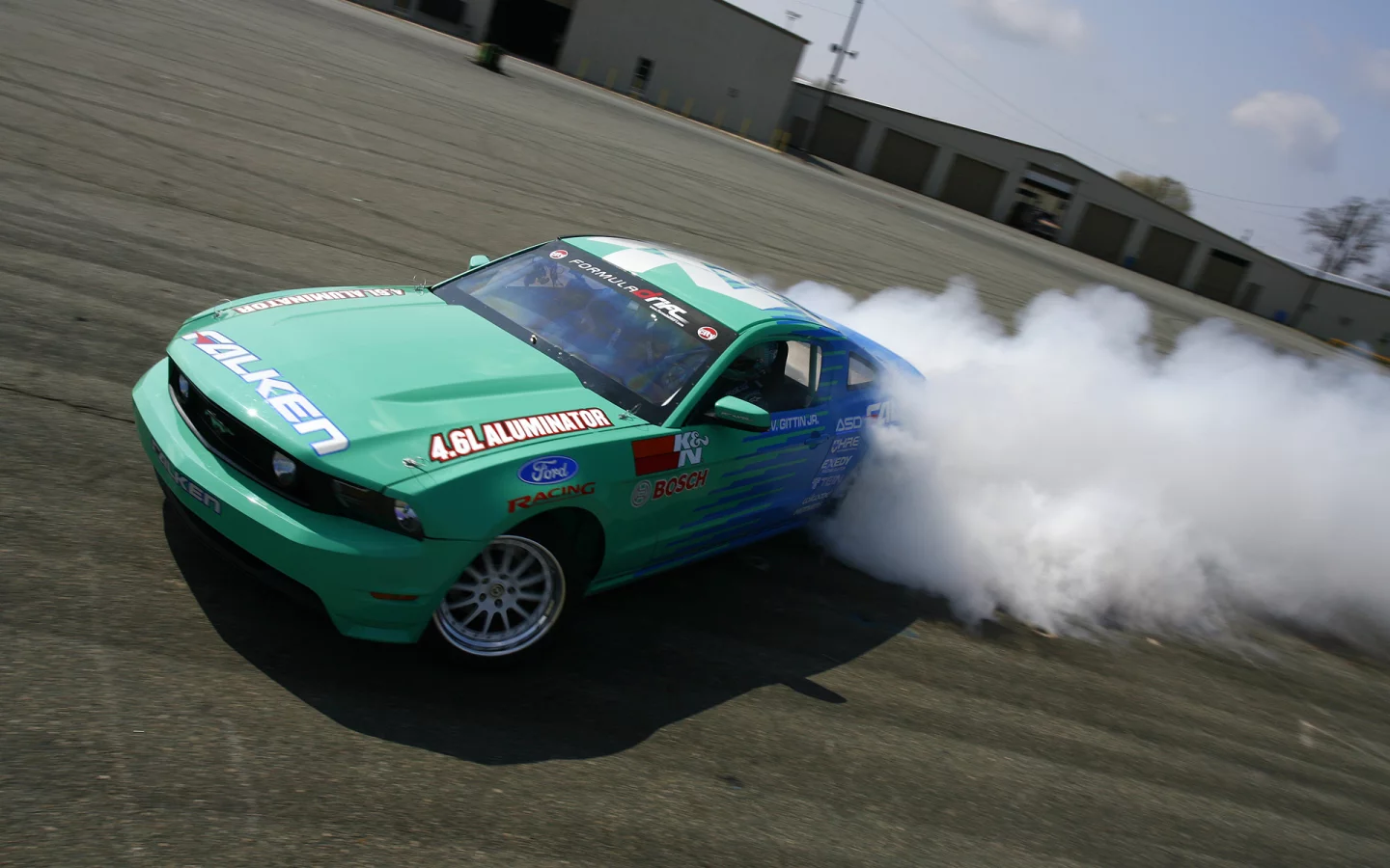 mustang, gittin, falken tire, ford, drift, formula drift