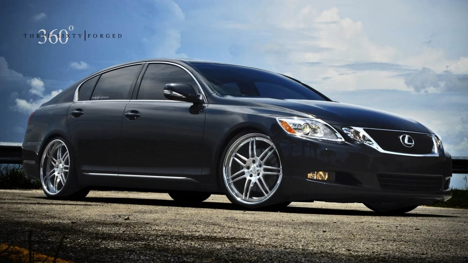 чёрный, black, gs, 360 three sixty forged, lexus
