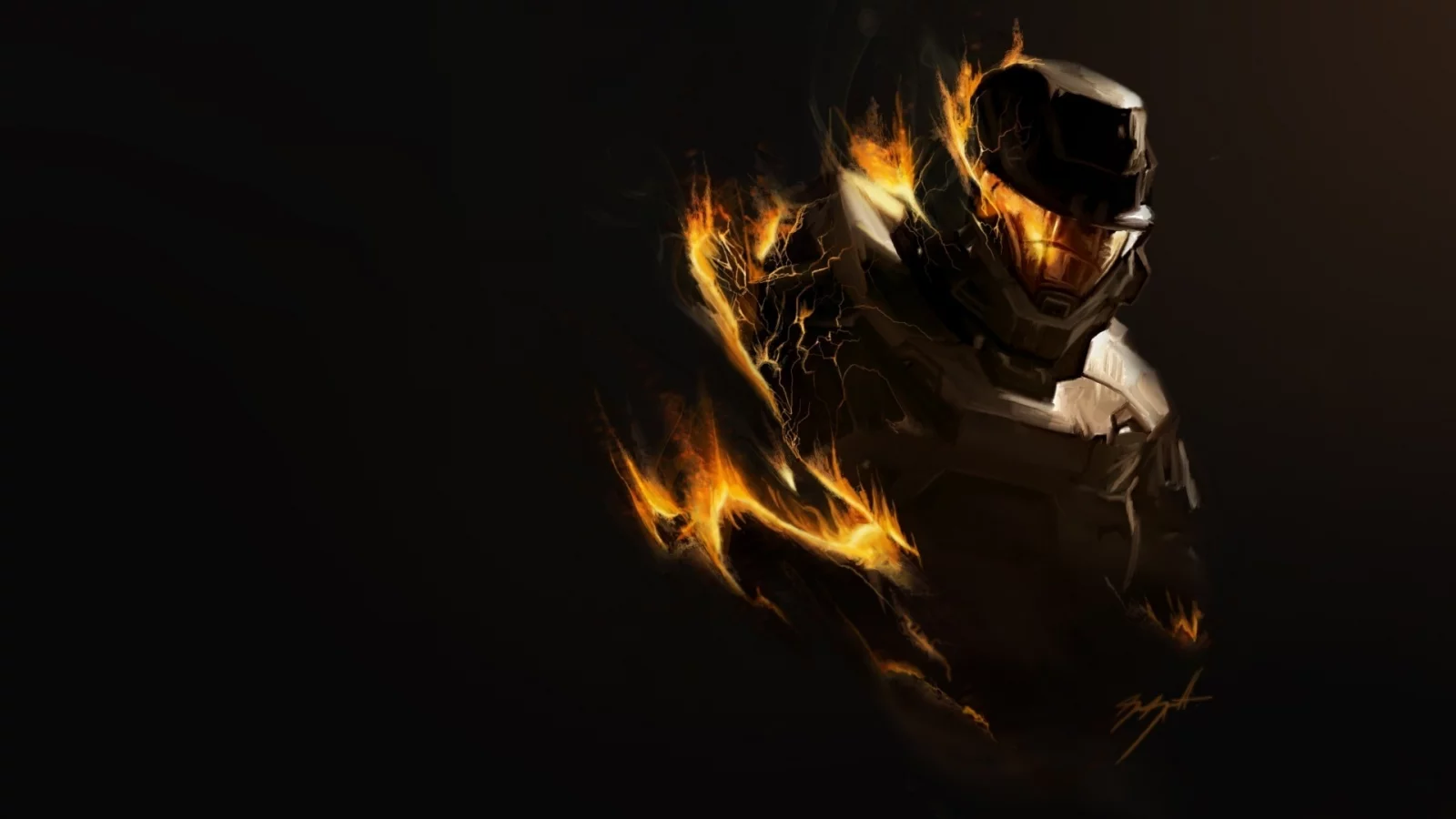 reach, тьма, halo, мастер чиф, огонь