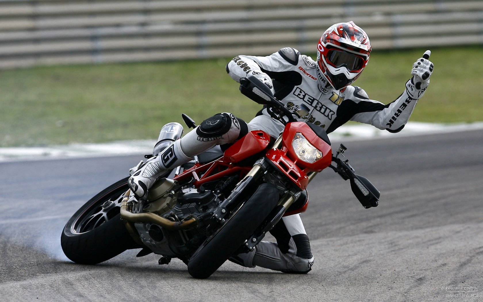 Ducati Monster Stunt