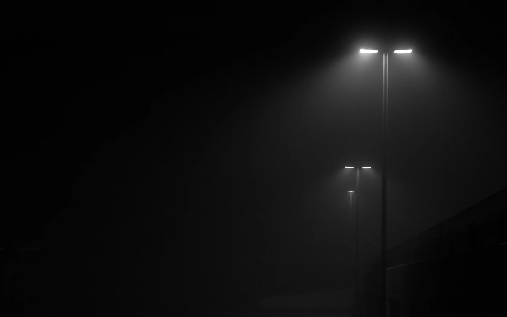 blac, город, фонари, ночь