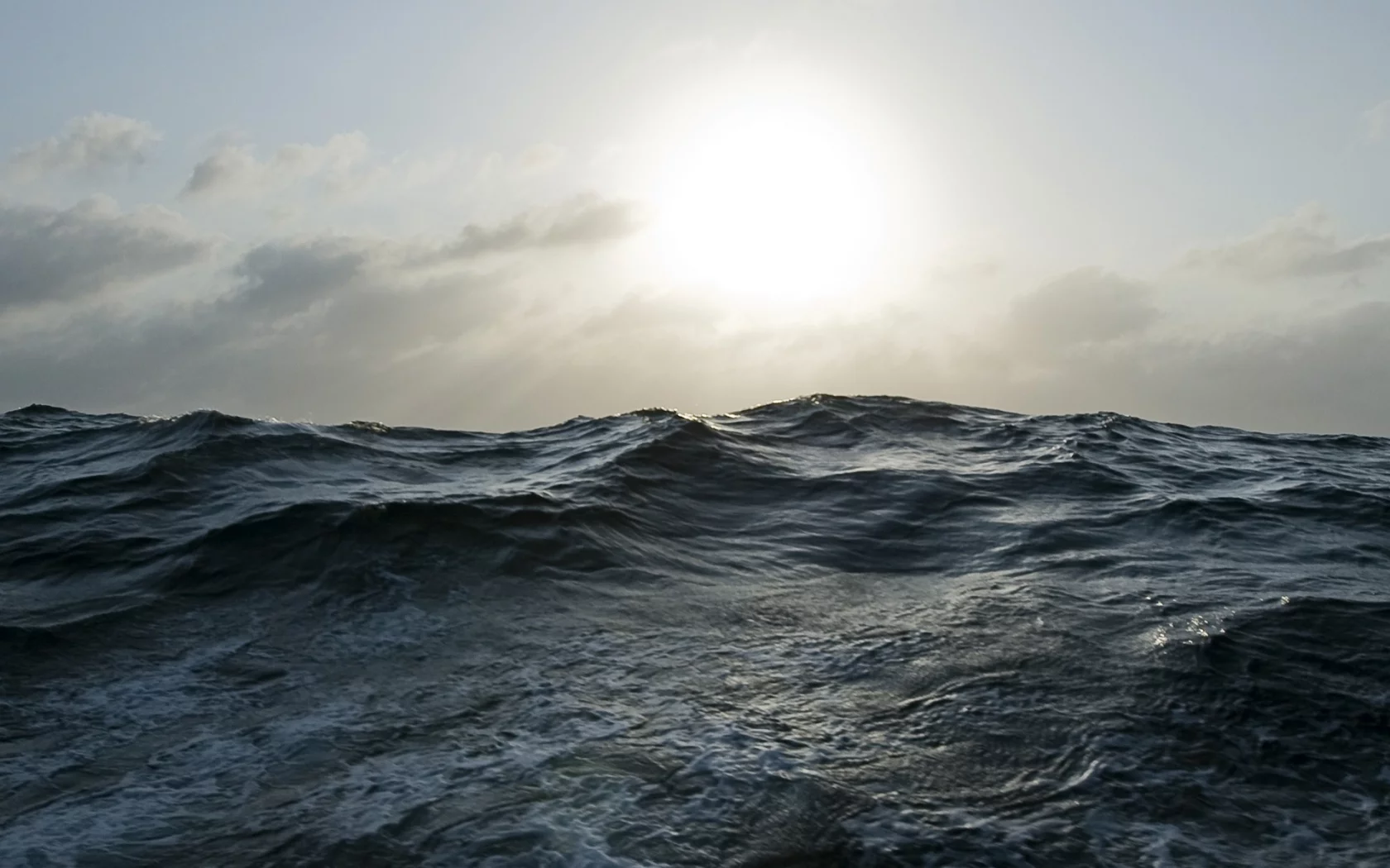 море, солнце, небо, горизонт