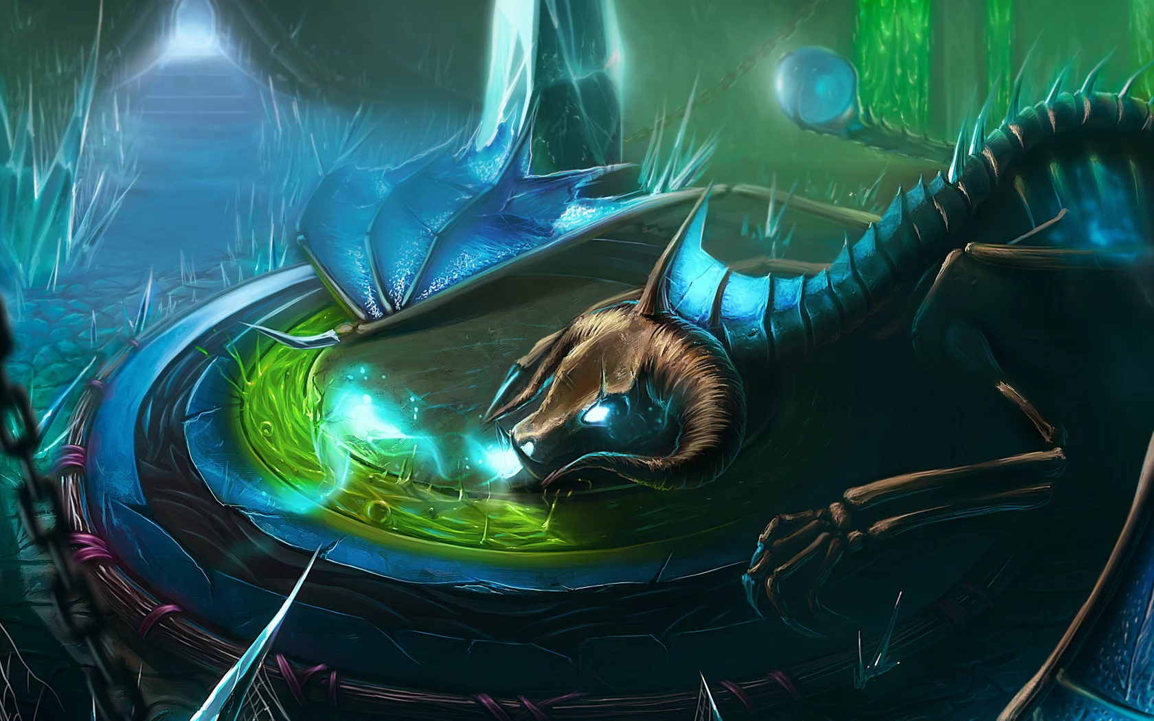 колдун, naxxramas sapphiron, дракон