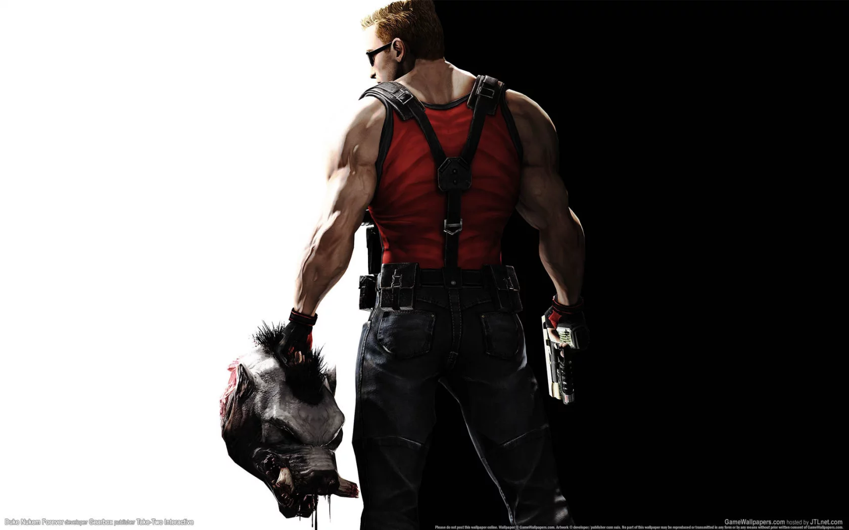 голова, duke nukem forever, дюк