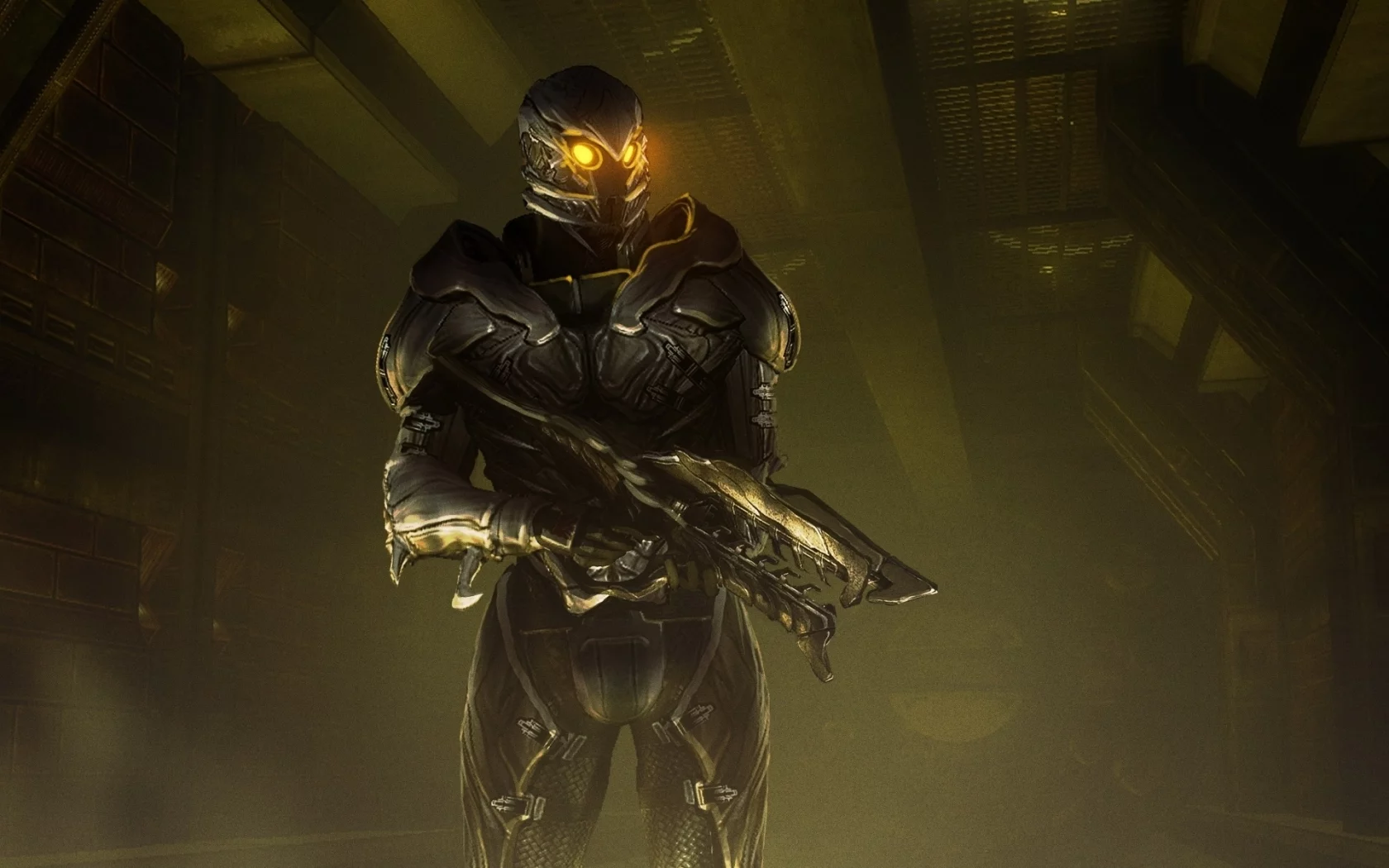 глаза, пушка, костюм, mass effect 2, шепард, коллекцеонер
