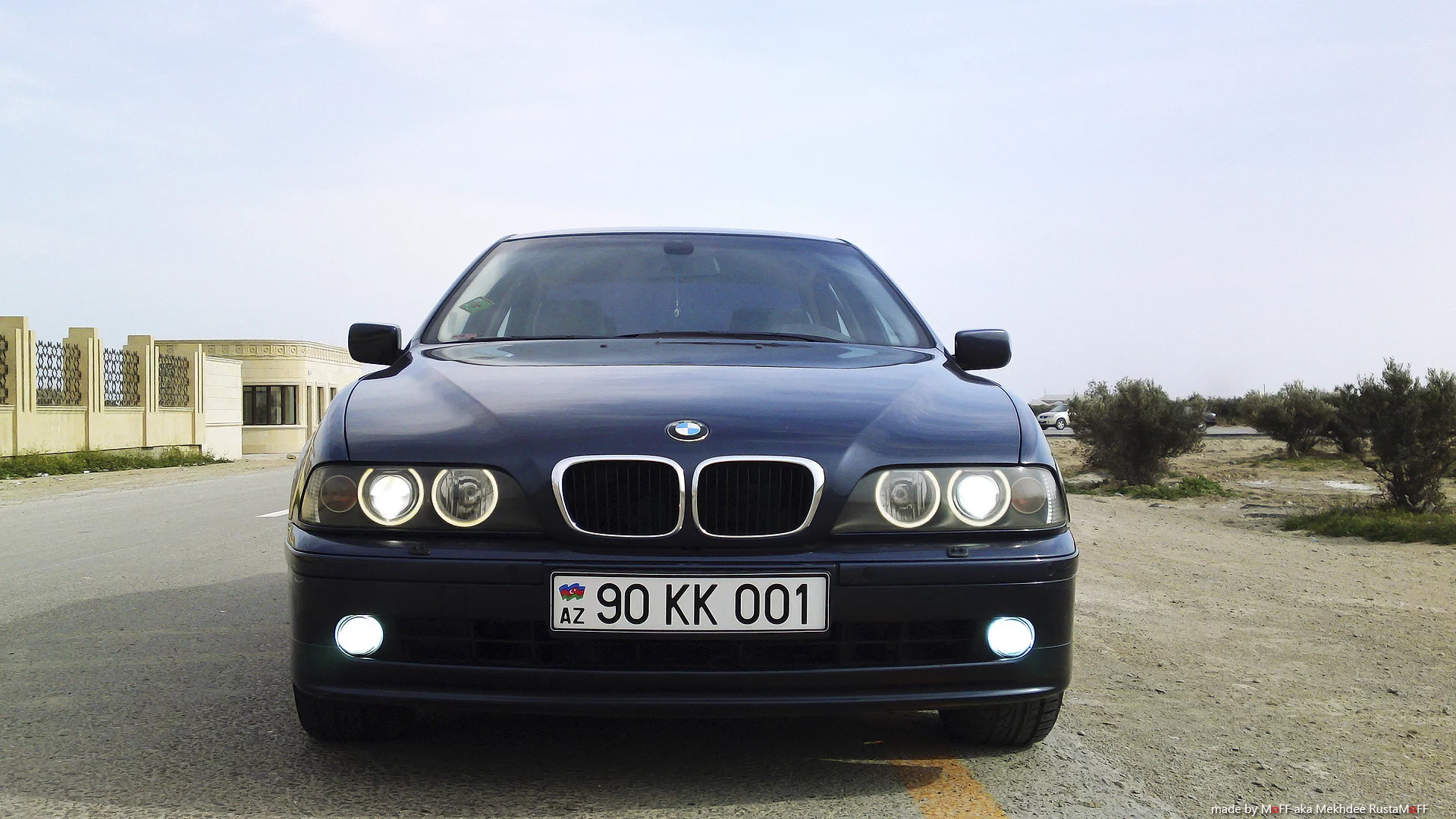 bmw, ксенон, e39, angel eyes, 525i, 2002, xenon