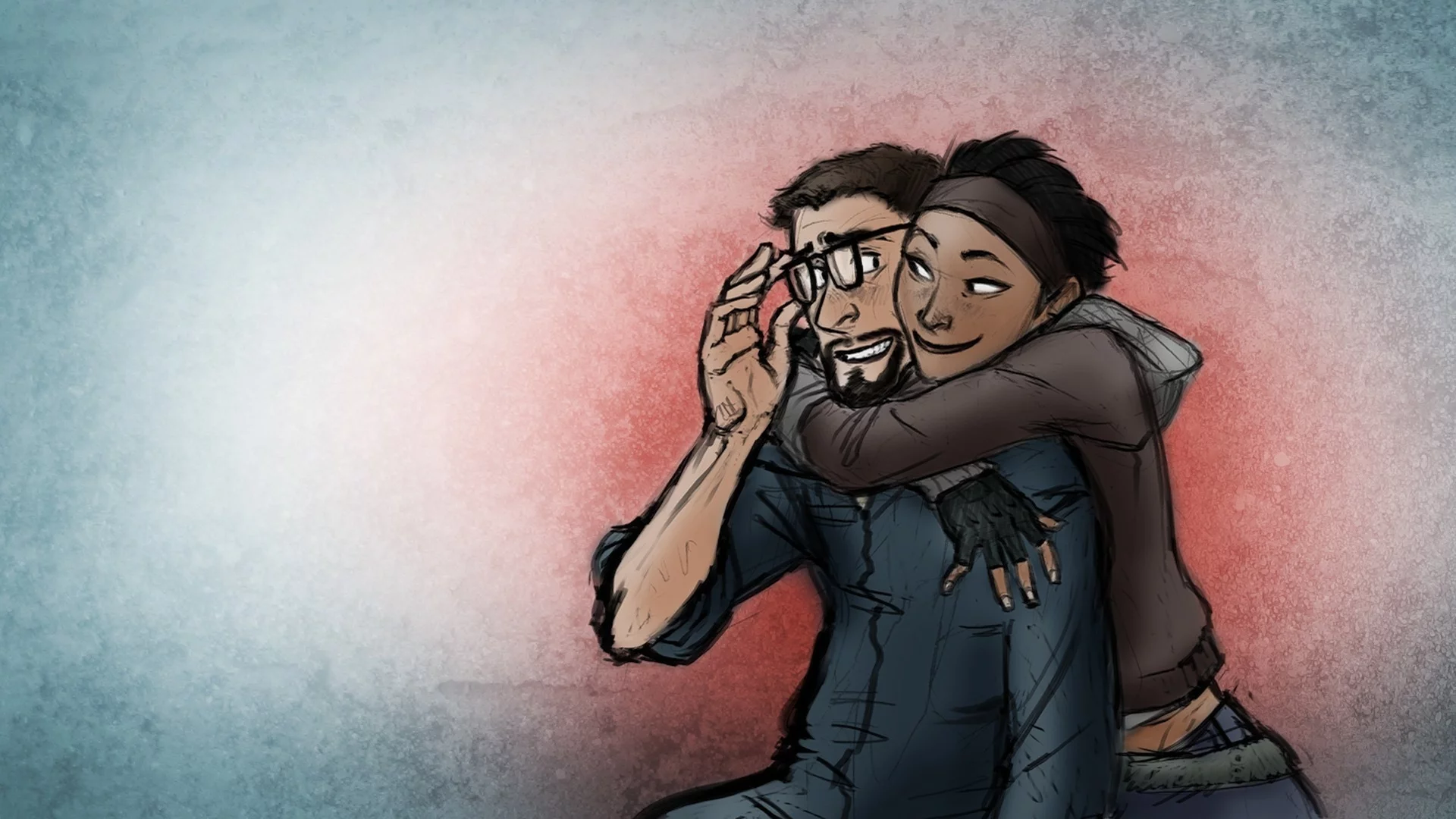 gordon freeman, hl2, alyx vance, half-life 2