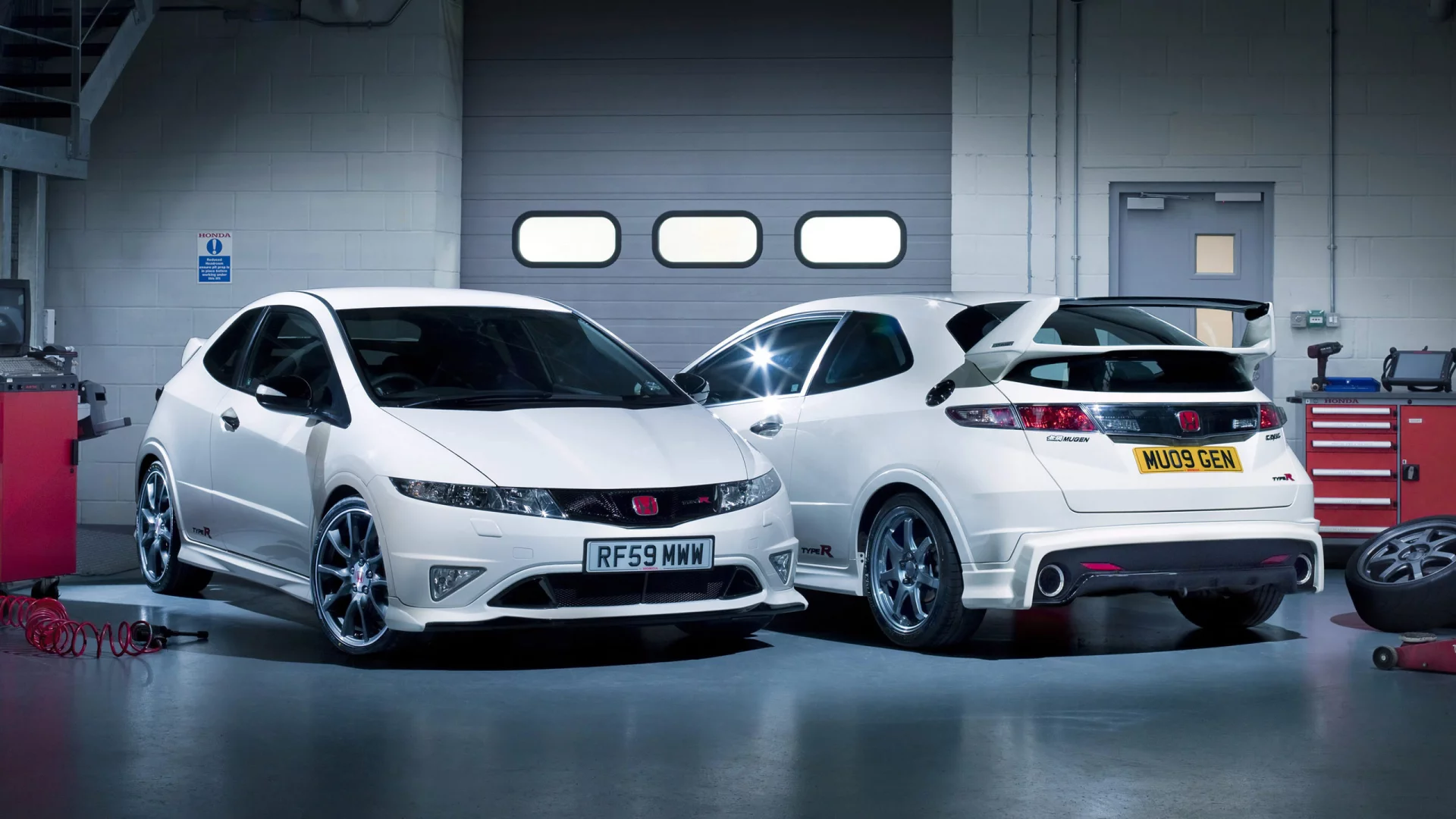 гараж, honda, mugen, type-r, civic