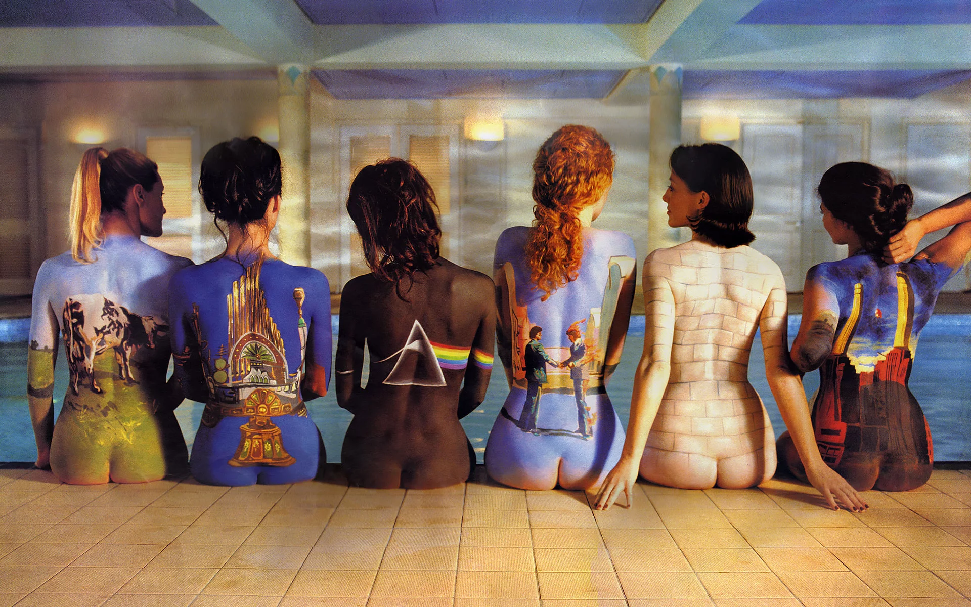 девушки, попки, pink floyd, страны