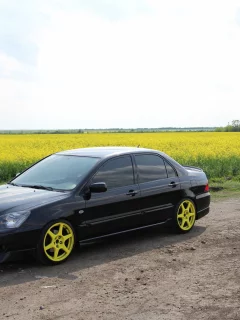 mitsubishi, lancer, dropped and clean, ix, поле