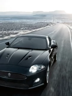 jaguar, движение, трасса, авто