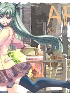 alice carroll, девушки, движение, aria