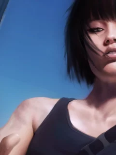 mirrors edge, паркур, фейт, игра, героиня