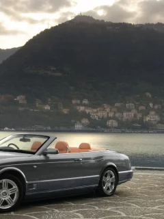 горы, bentley, море, azure-t
