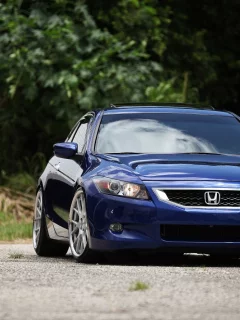 on, accord, vossen wheels, honda